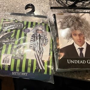 Rubie's Beetlejuice Kids Costume - Black and White